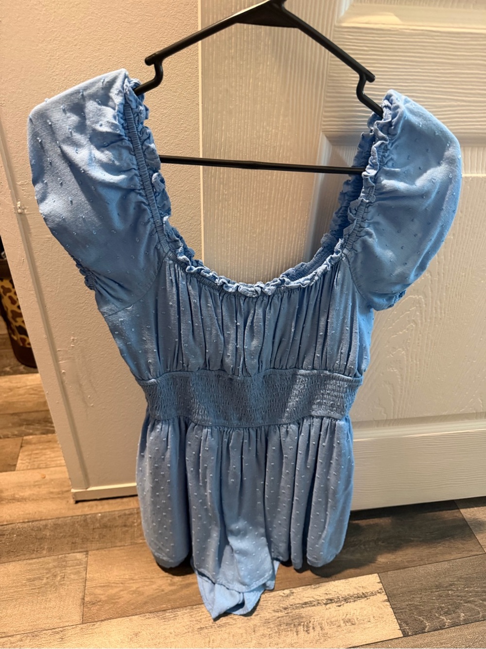 Hollister Light Blue Romper
